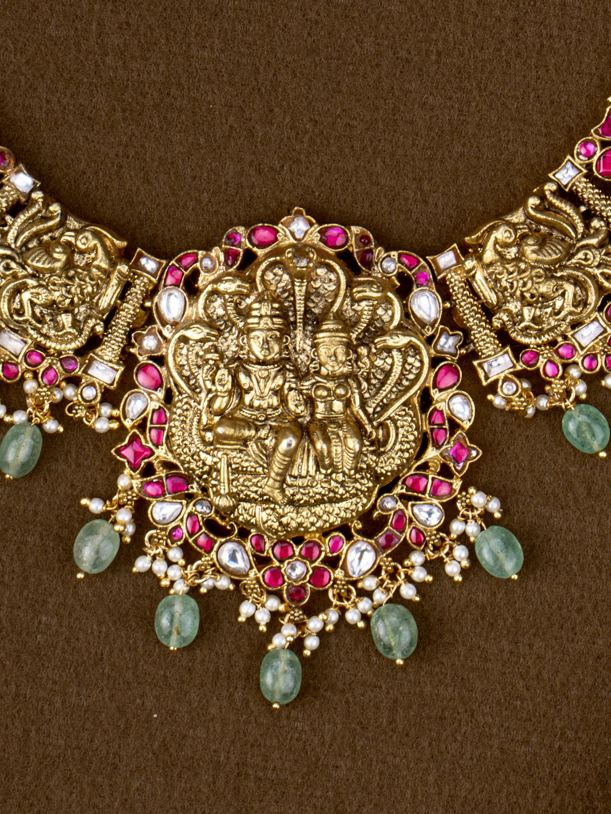 Gyana Heritage Jadau Necklace