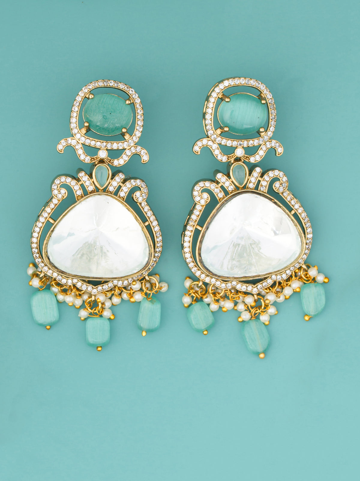 Zinnia Layered Polki Mid Haaram