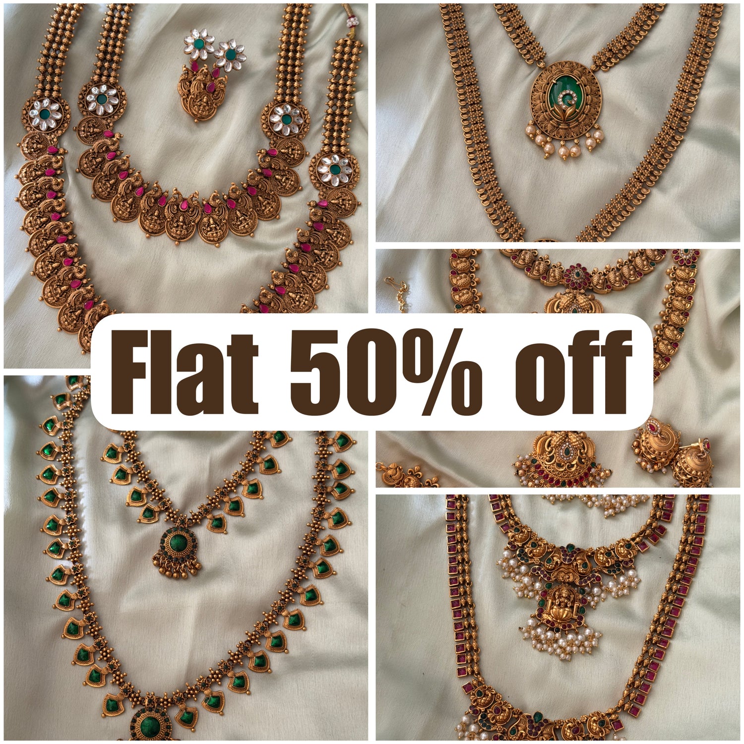 FLAT 50% OFF