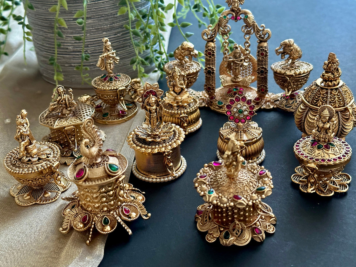 Decorative KumKum Boxes