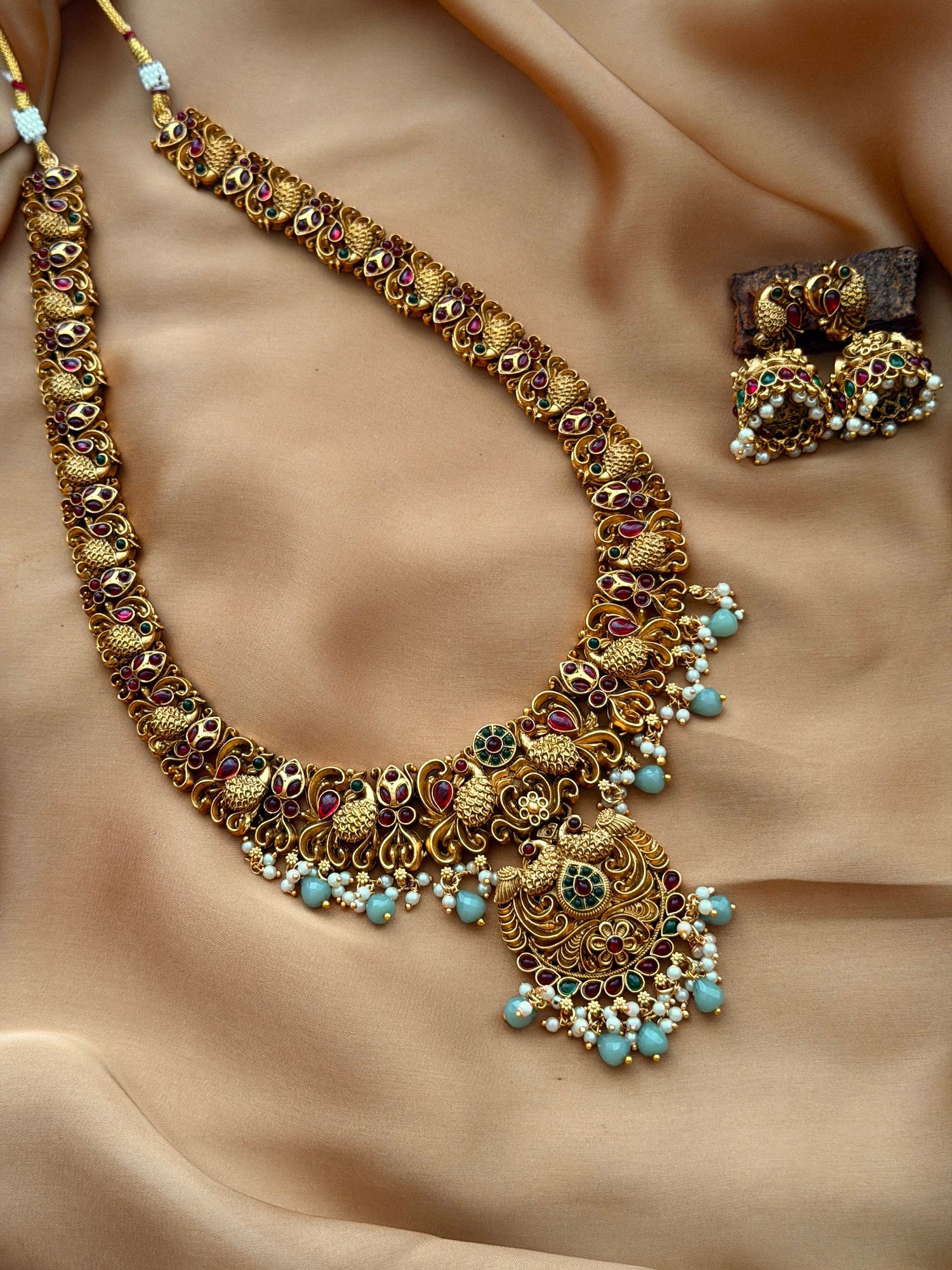 Traditional Long Haaram Jewellery Sets