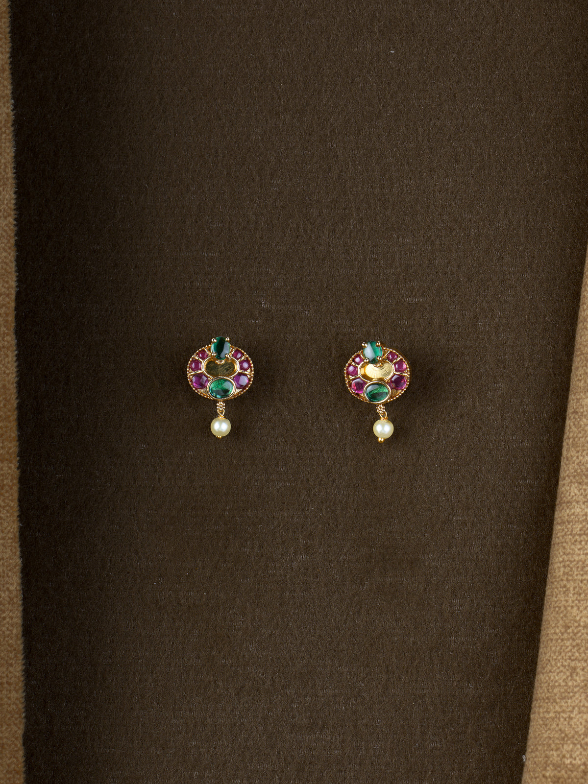 Tanvi Kempu Pearl Earstuds