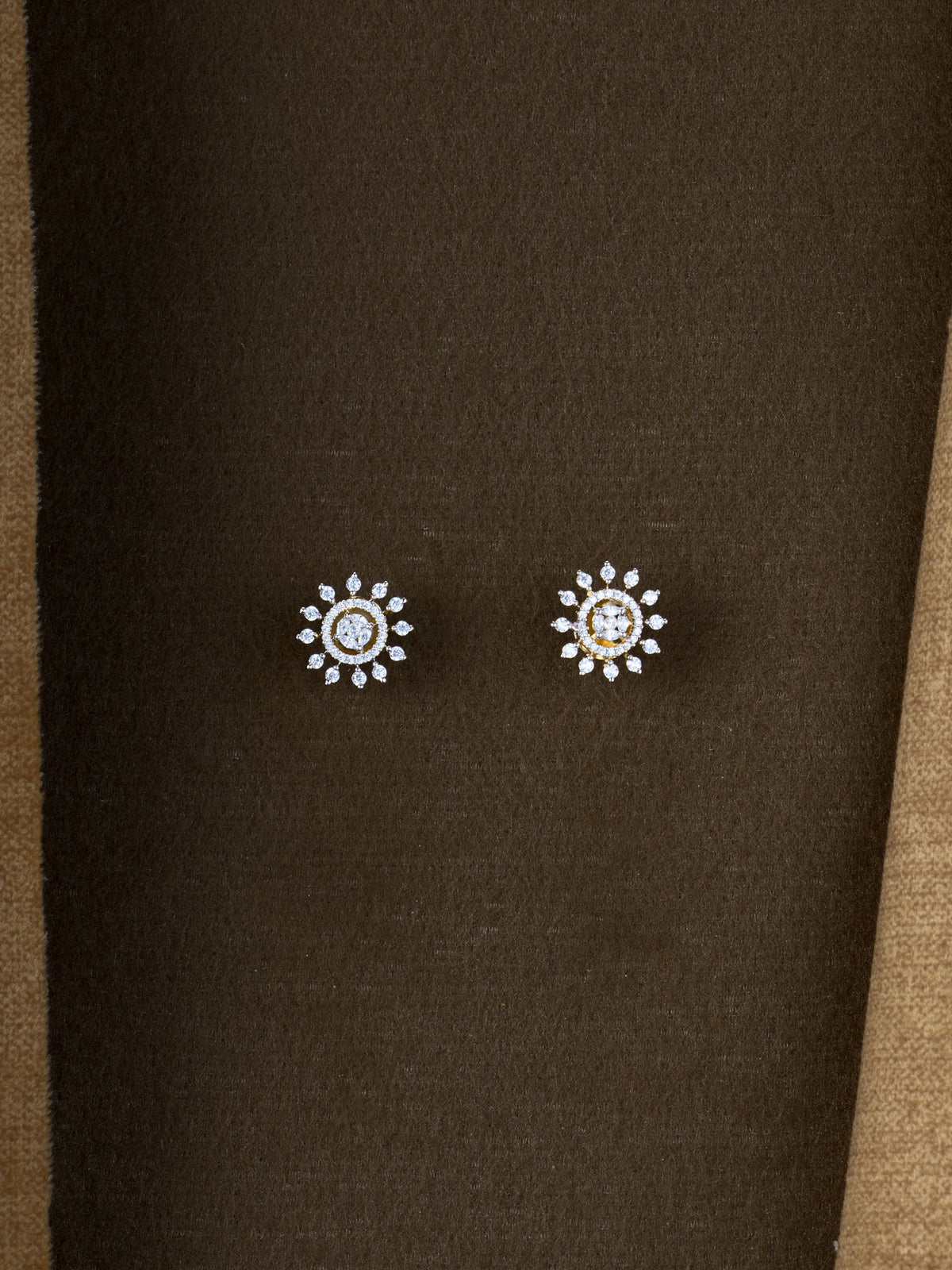 Sunburst AD Stud Earrings