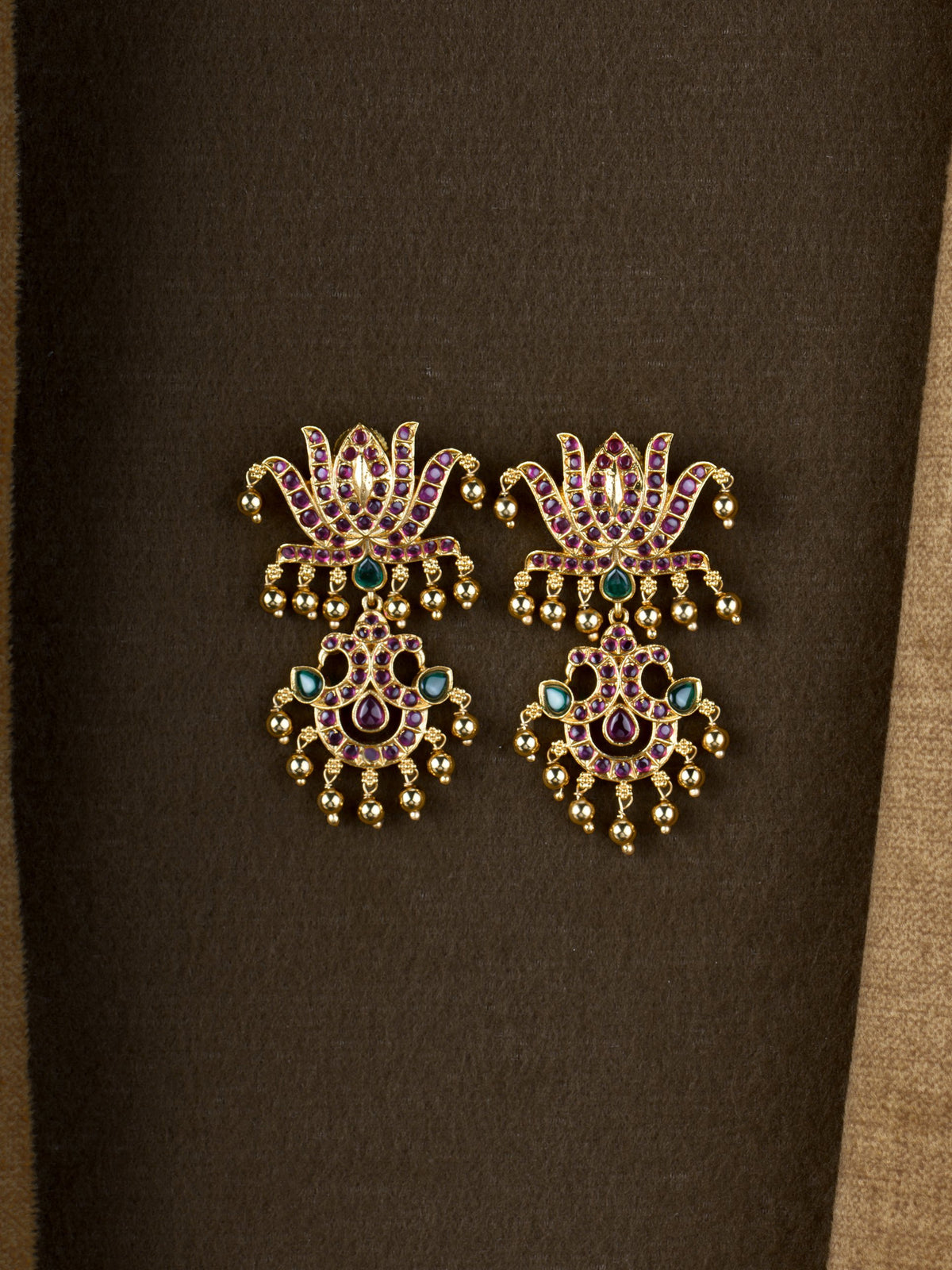 Kemp Lotus Drop Earrings