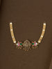 1Gm Gold Plated Kamalasana Lakshmi Choker