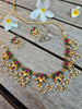 Nikhila Lotus Pearl Necklace