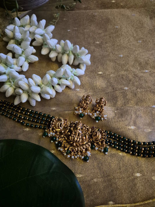 Premium Beaded Devi Choker