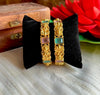 Pastel Gold Plated Bangles 2.6(Set of 2)