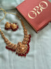 Nakshi Premium Necklace (Ruby)