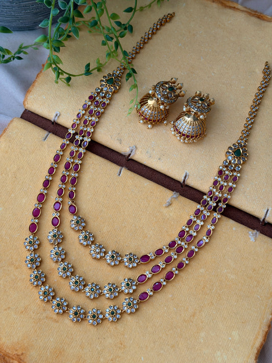 Premium Mithula Layered Haaram