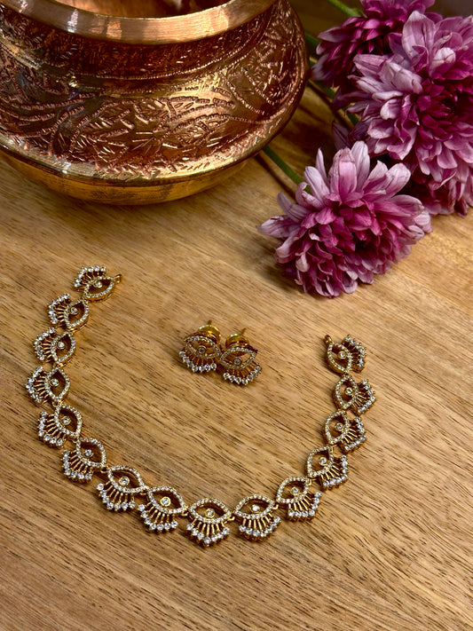 Evil Eye Diamond Necklace