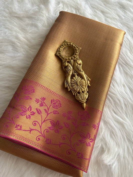 Jyothika Inspired Floral Embroidered Version