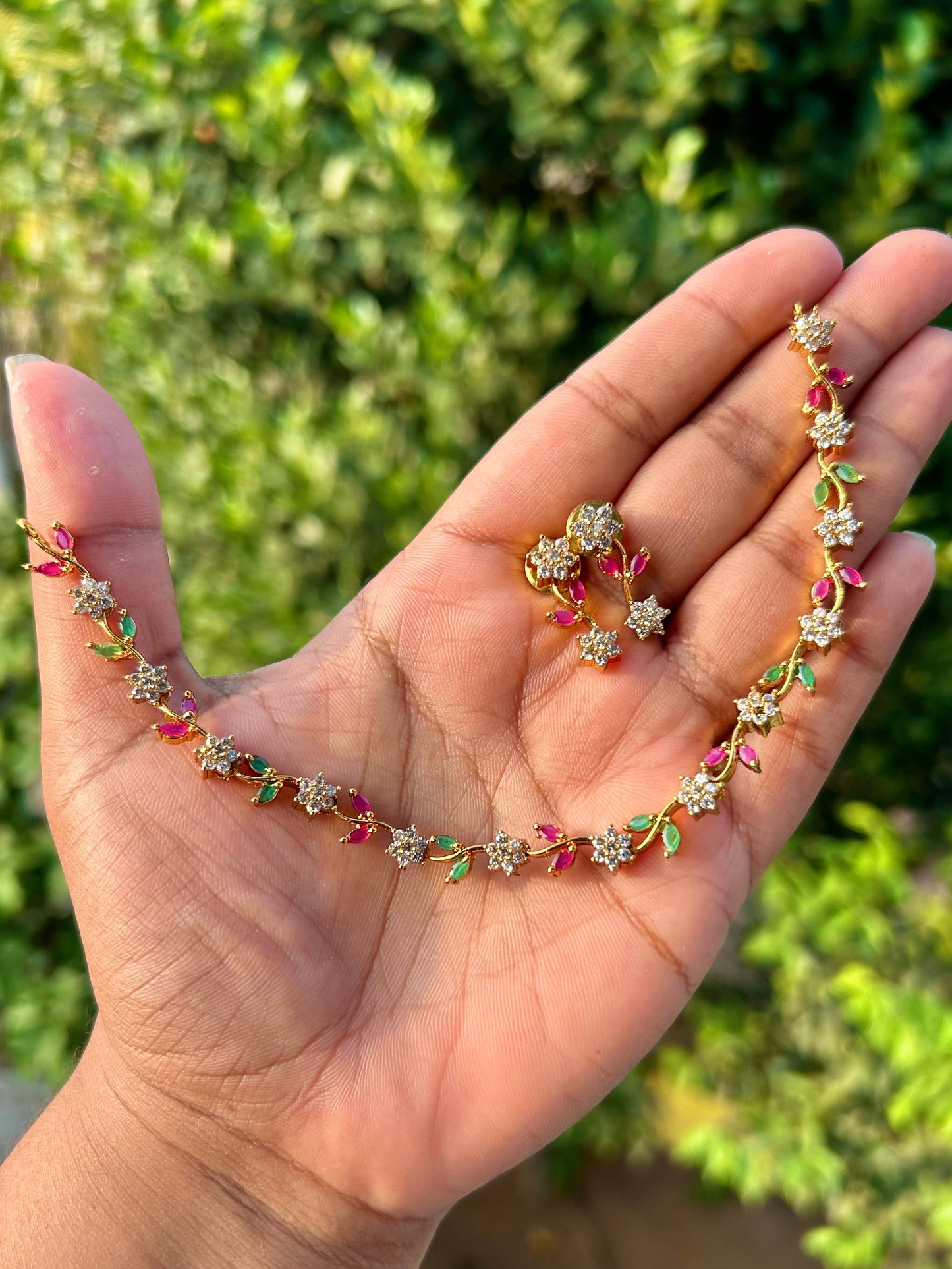 Flora Vine Necklace