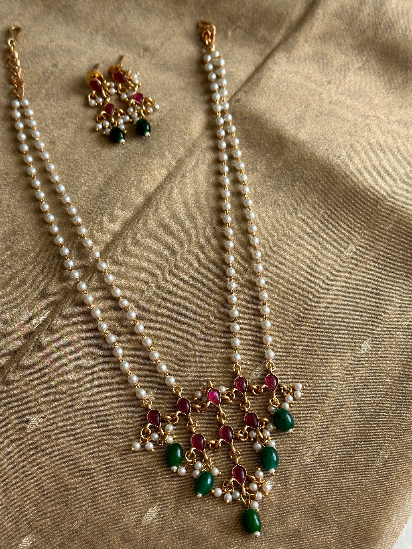 Jaya Twin Layer Pearl Chain