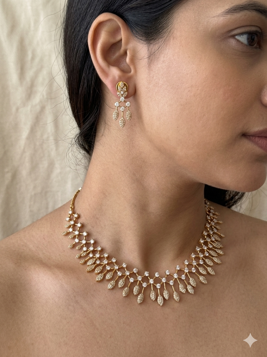 Rebecca AD Necklace (Gold)