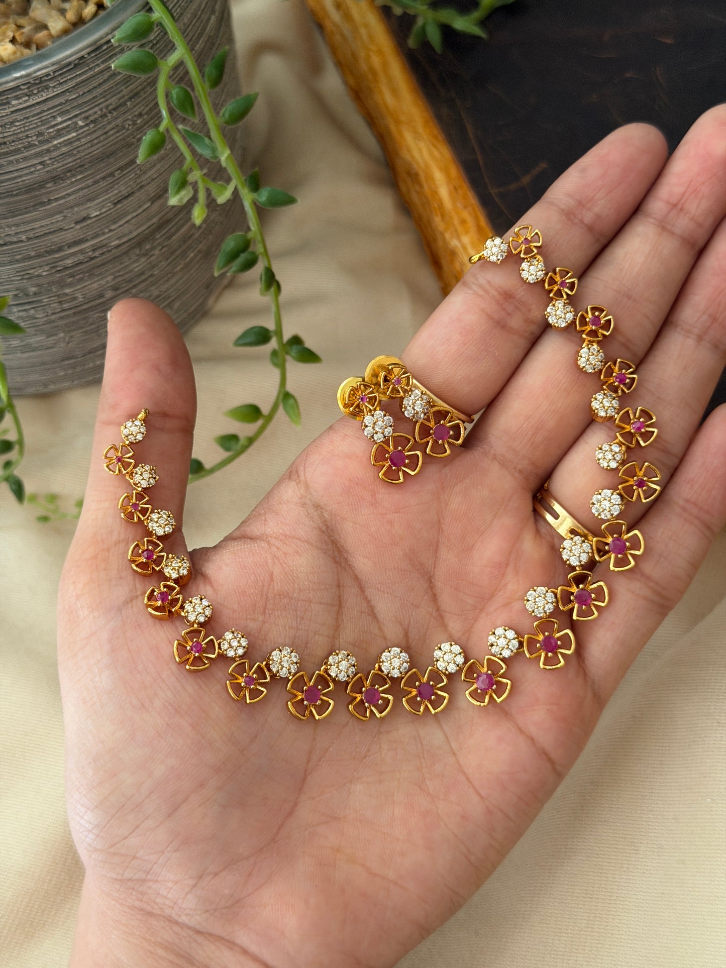Floral AD Necklace v4.0