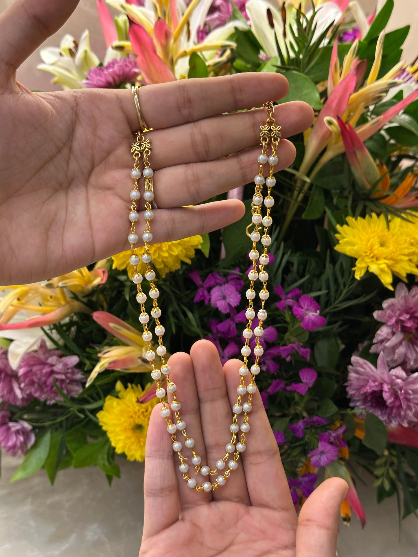 Zoya Double layer Pearl Chain