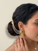 Jhumka with Layered Pearl Mattal