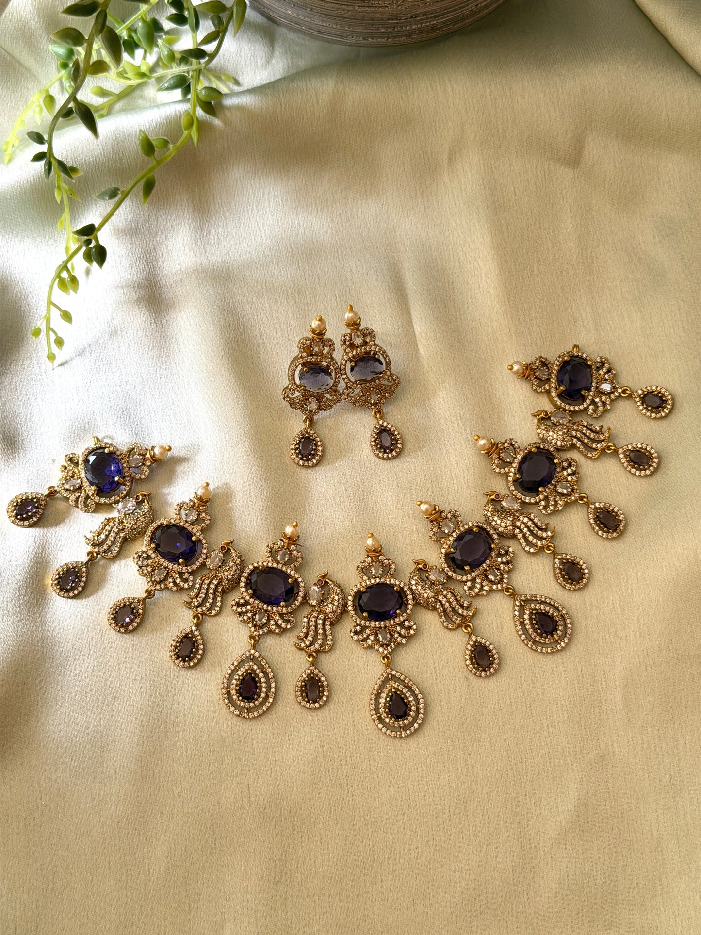 Sneha Inspired AD Necklace