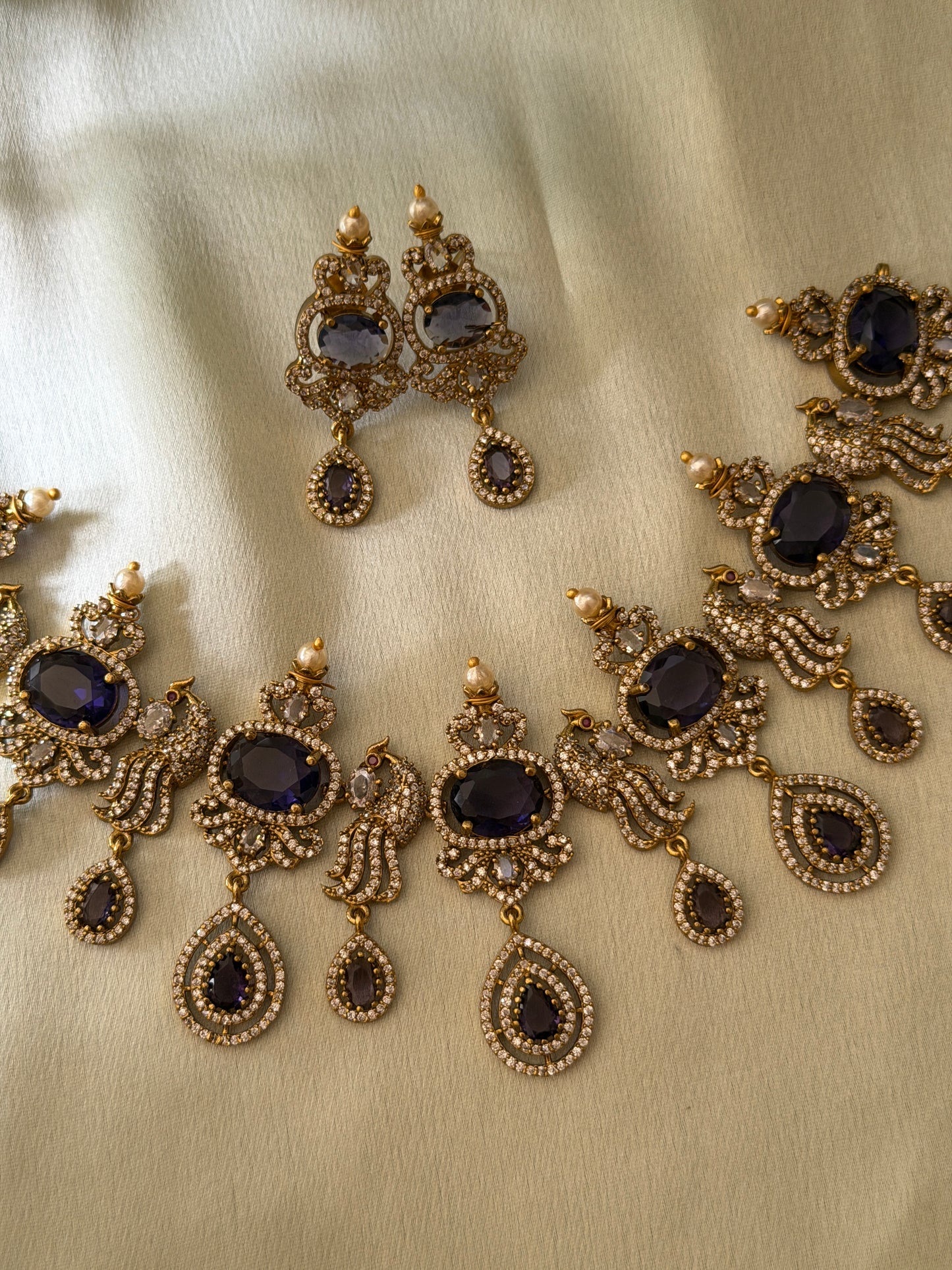 Sneha Inspired AD Necklace