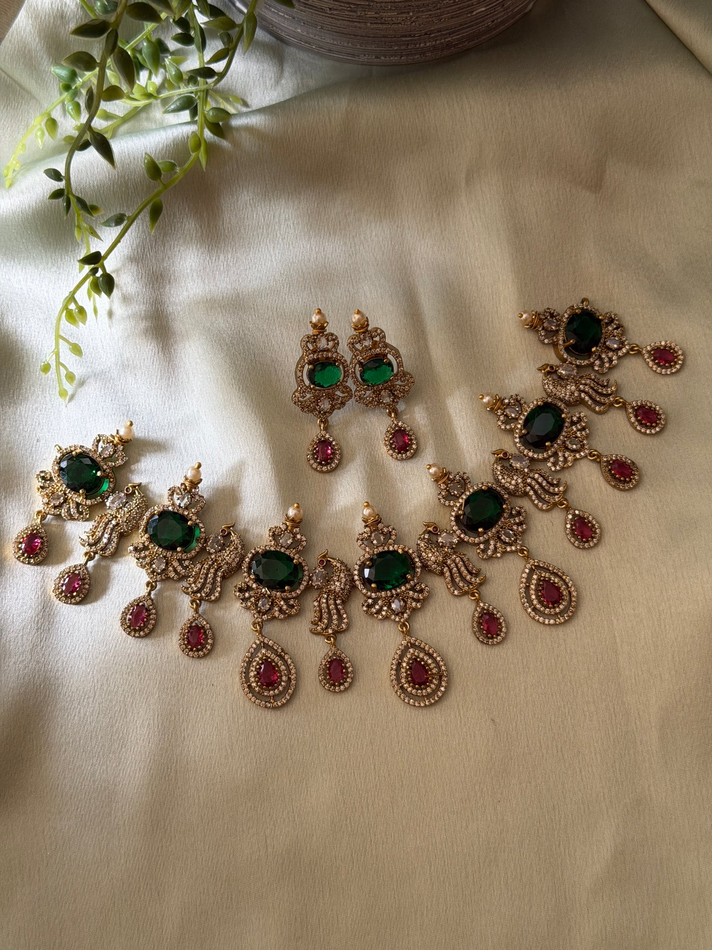 Sneha Inspired AD Necklace