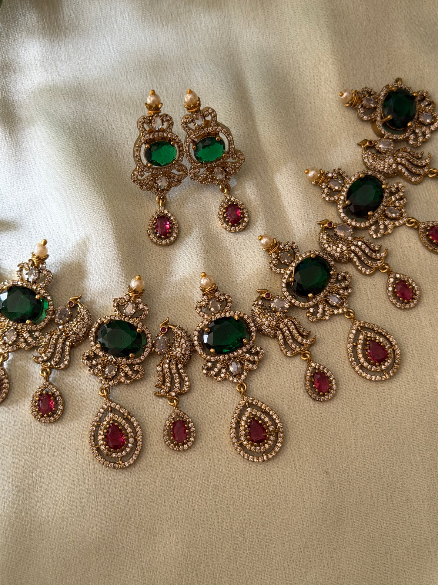 Sneha Inspired AD Necklace