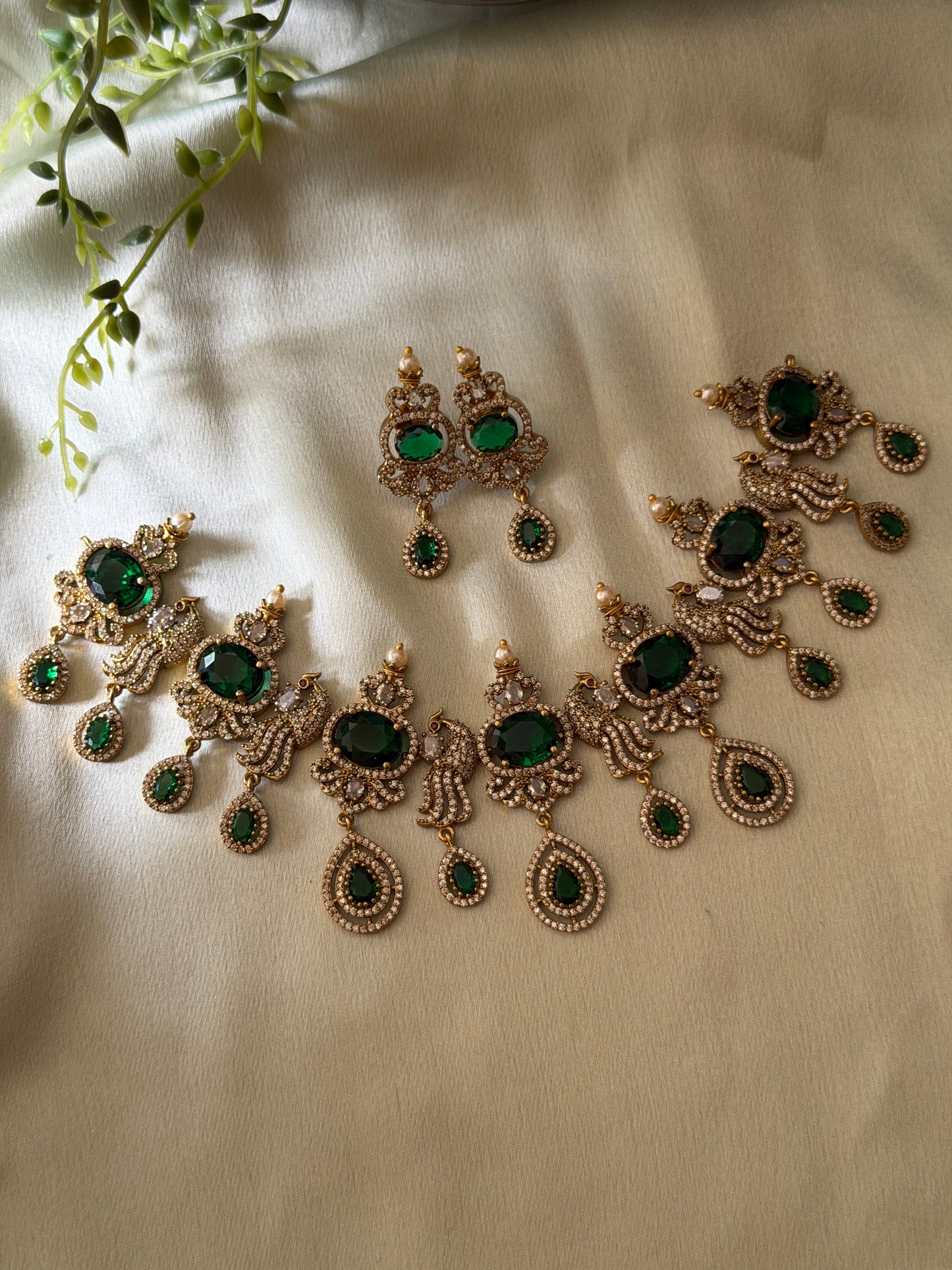 Sneha Inspired AD Necklace