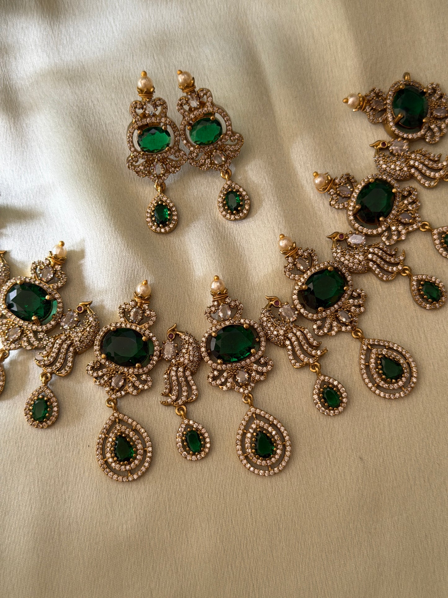Sneha Inspired AD Necklace