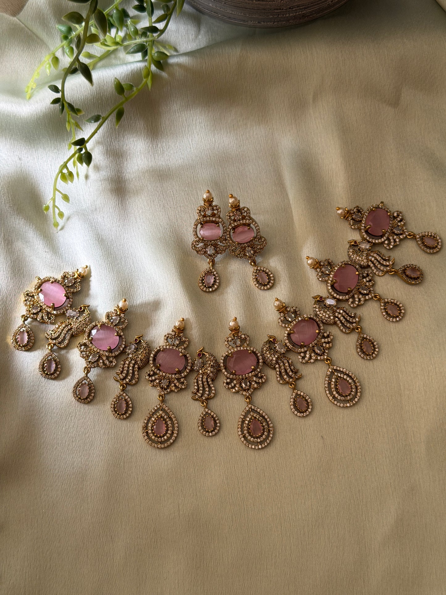 Sneha Inspired AD Necklace