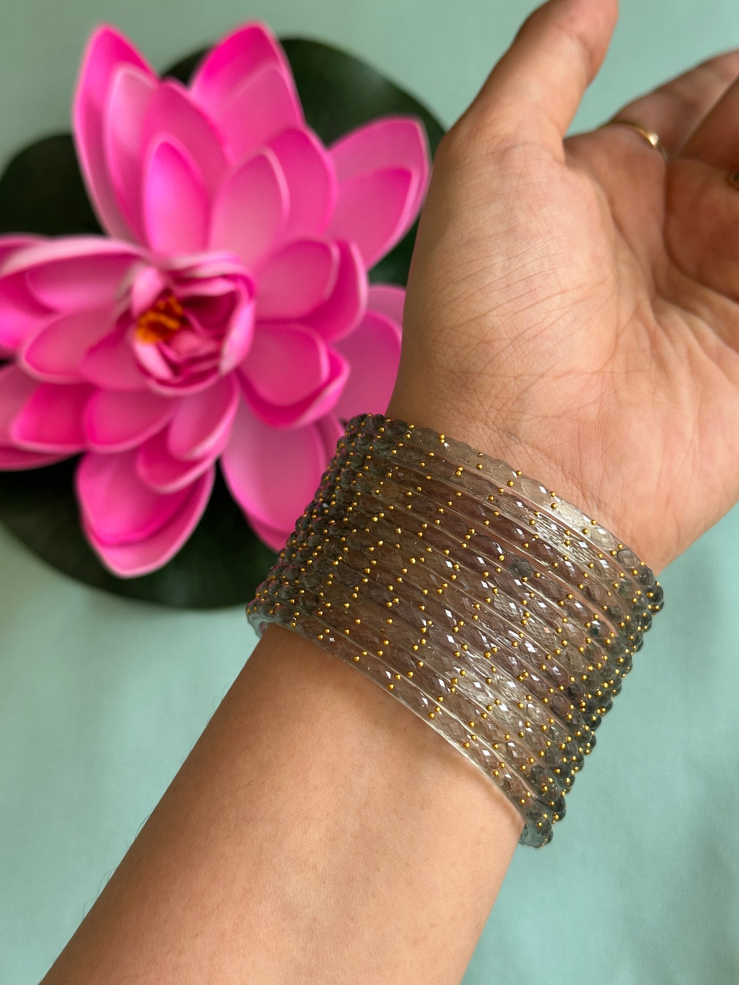 Kushi Diamond Cut Bangles