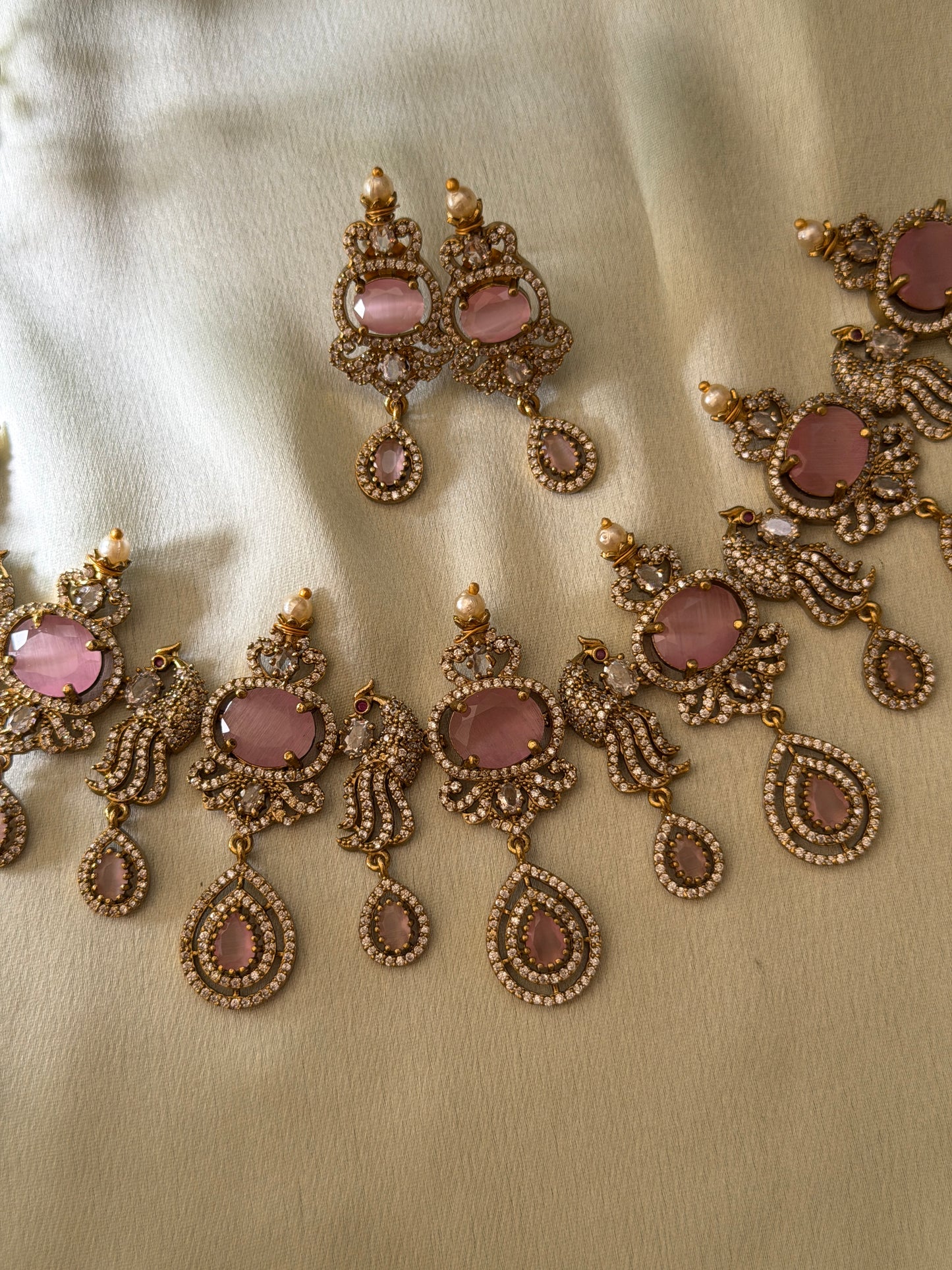Sneha Inspired AD Necklace