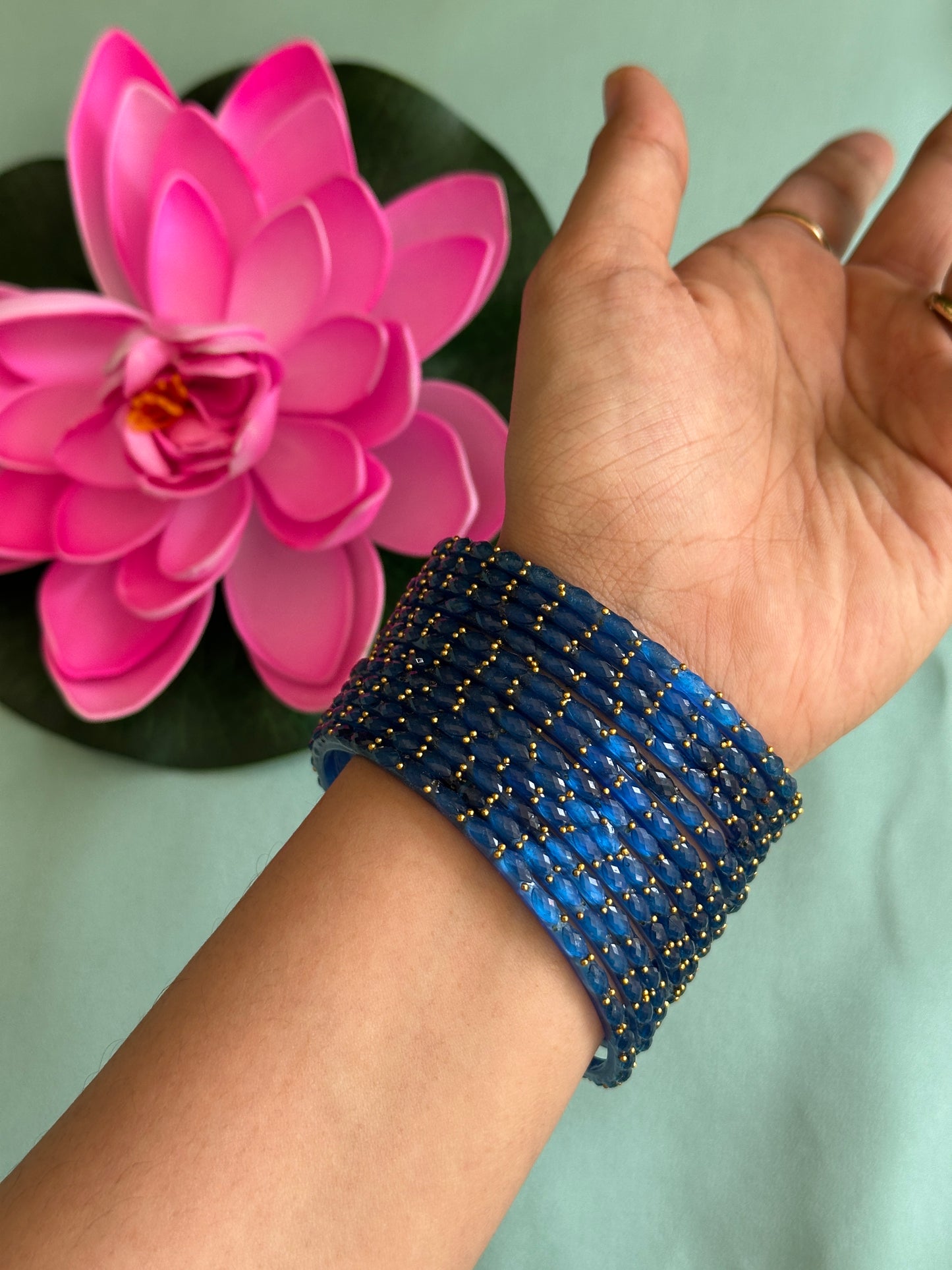 Kushi Diamond Cut Bangles