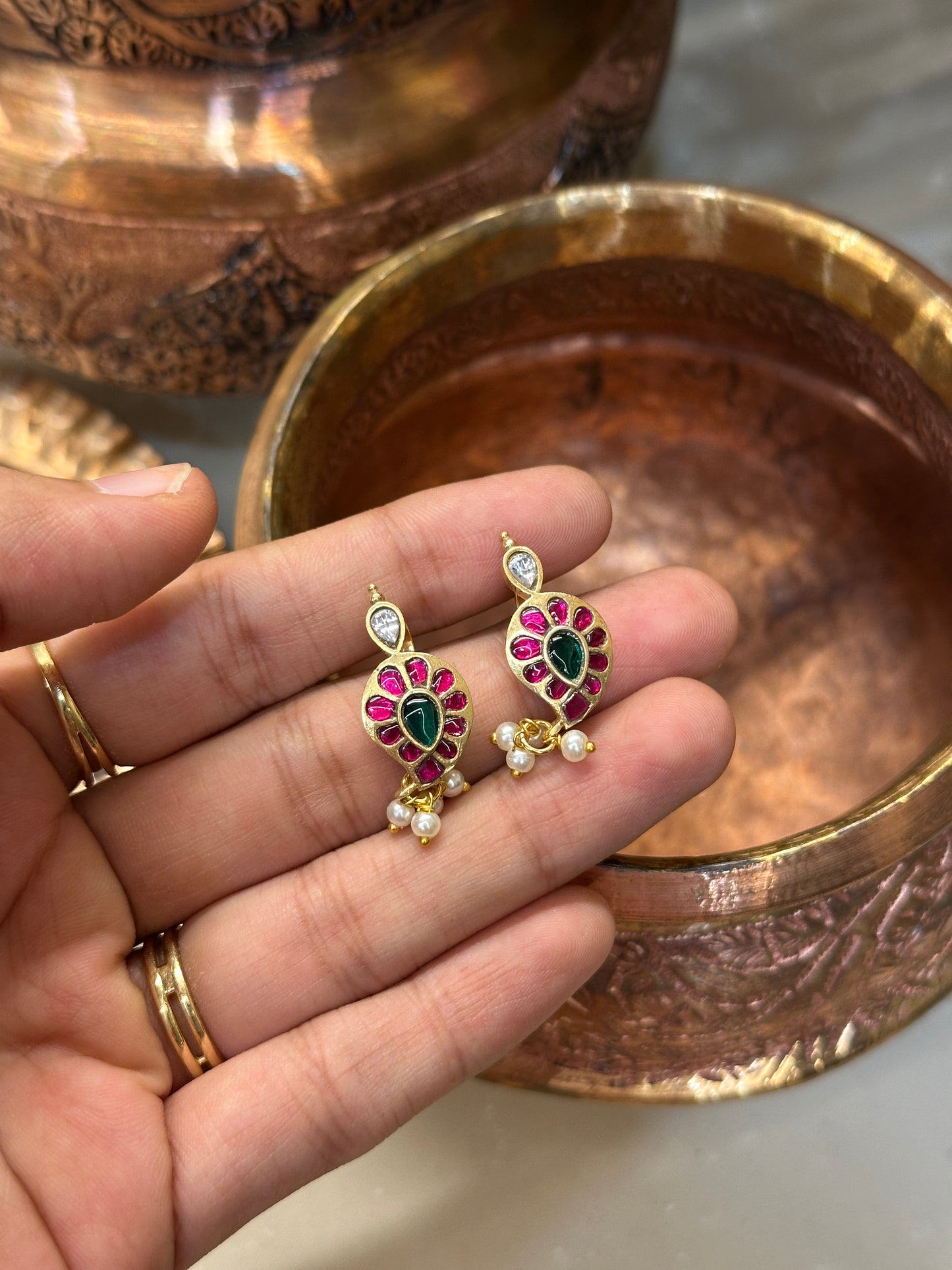 Premium Jadau Bugadi Earrings