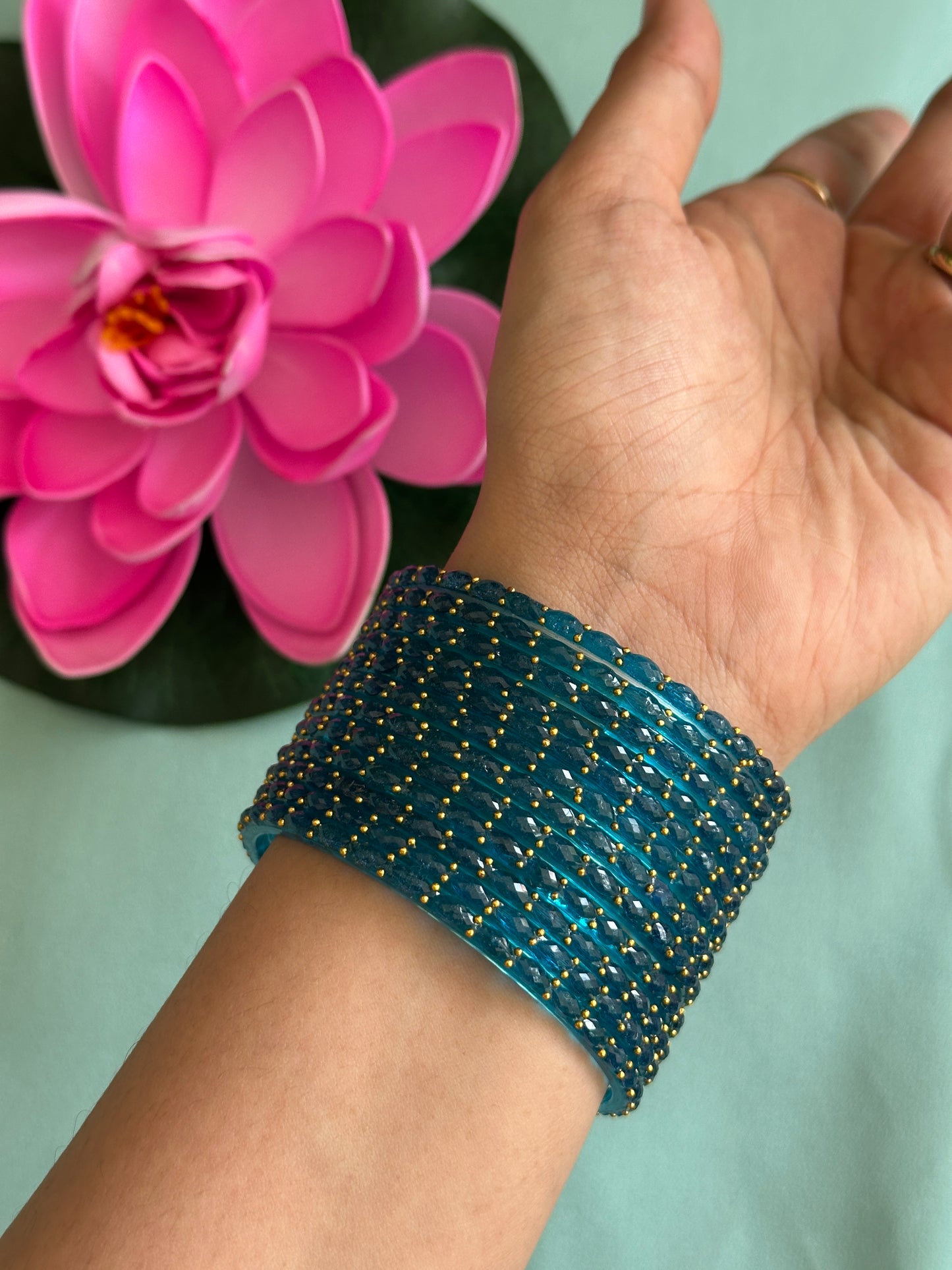 Kushi Diamond Cut Bangles