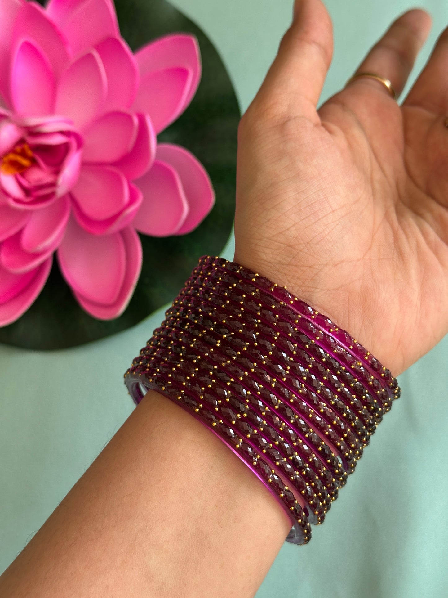 Kushi Diamond Cut Bangles