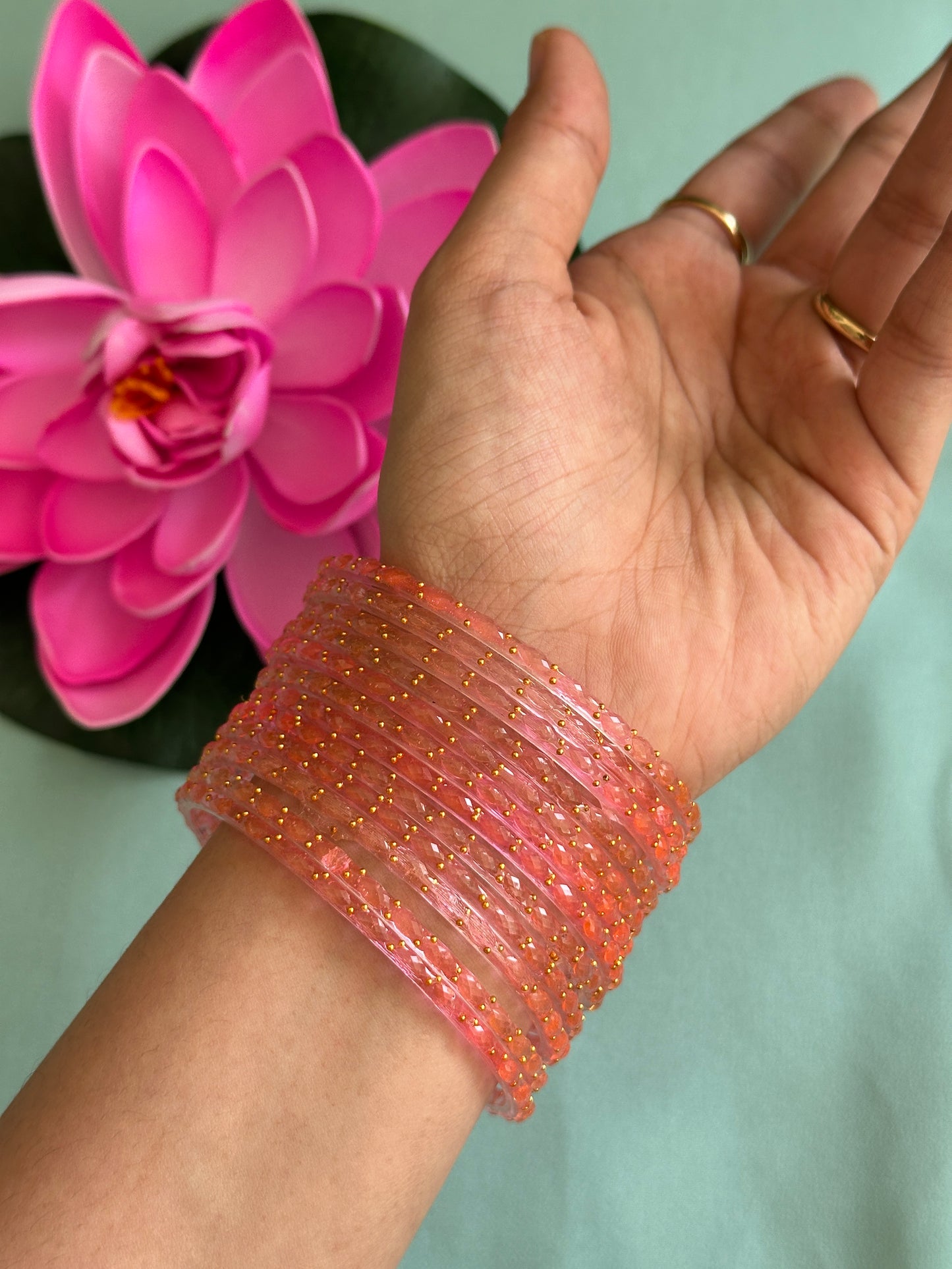 Kushi Diamond Cut Bangles