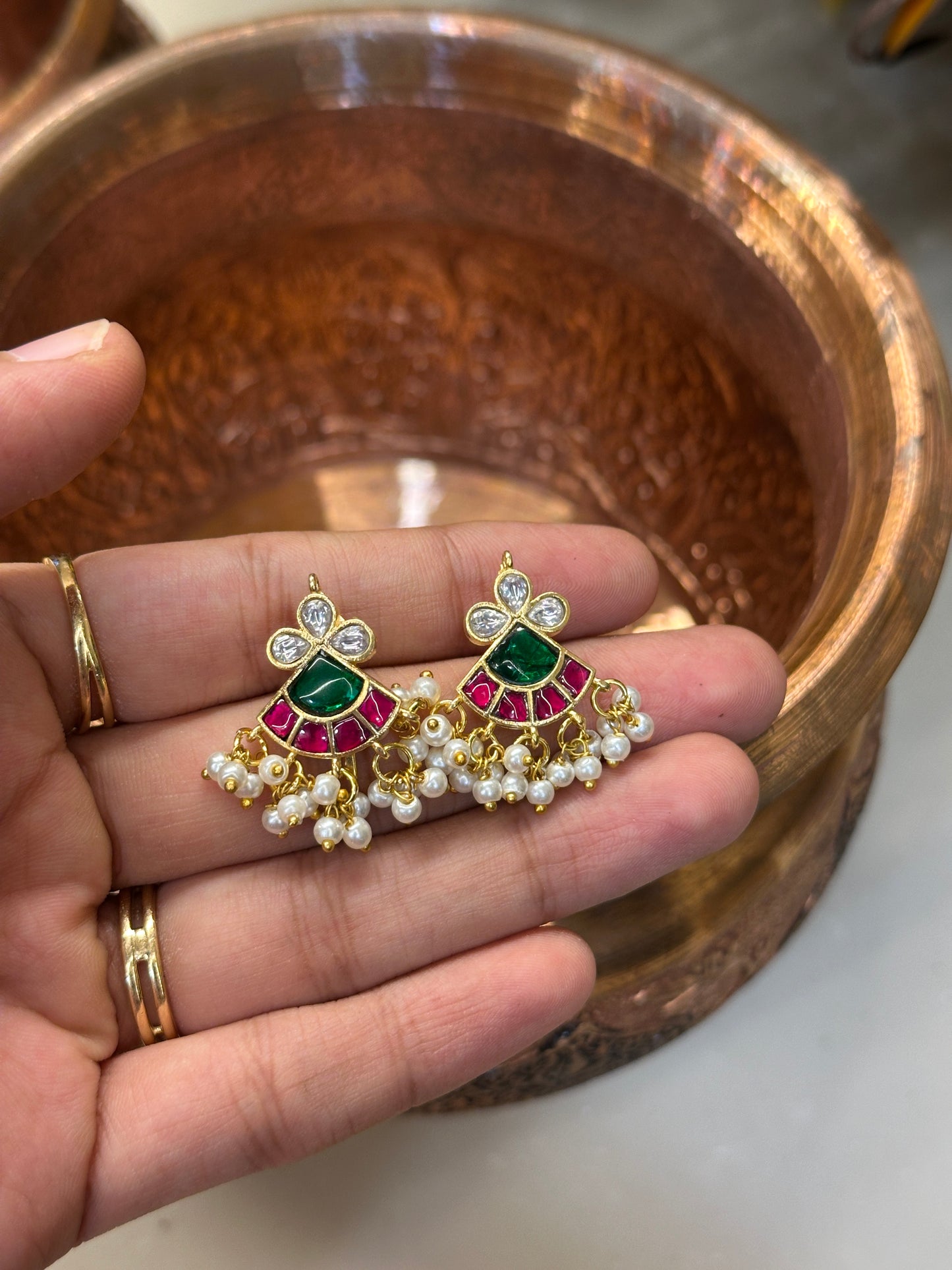 Premium Jadau Bugadi Earrings