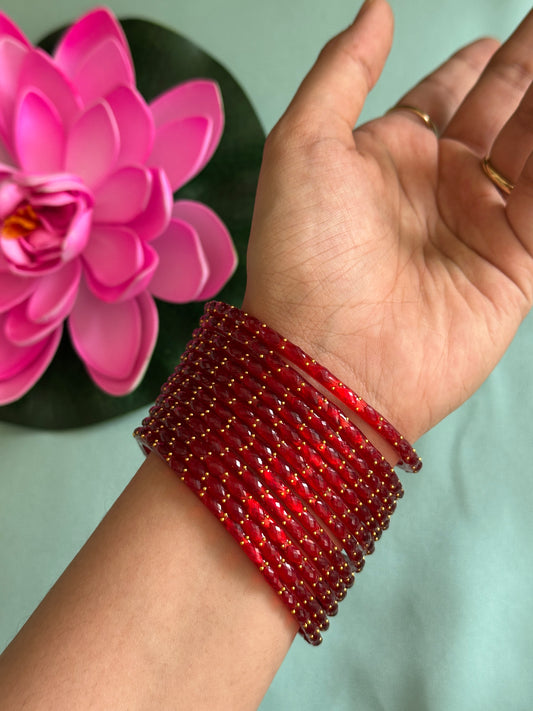 Kushi Diamond Cut Bangles