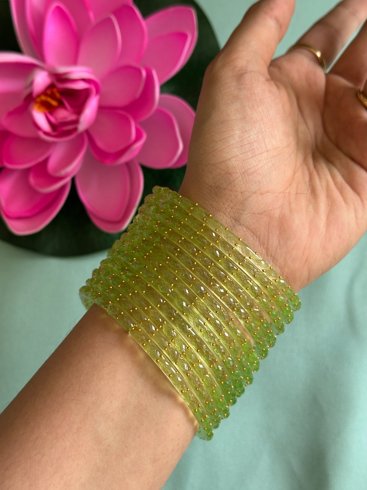 Kushi Diamond Cut Bangles