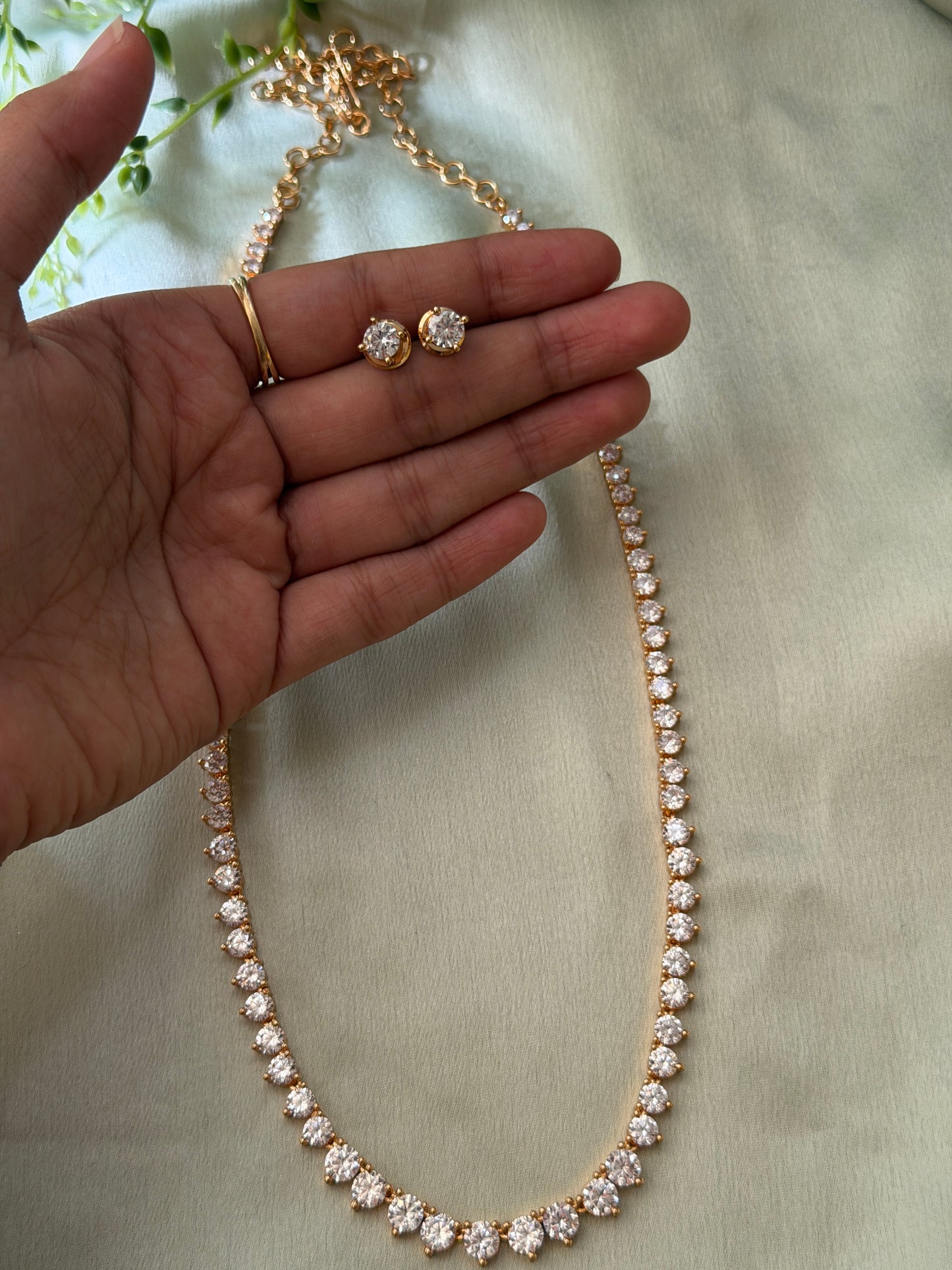 Solataire Replica Haaram Set