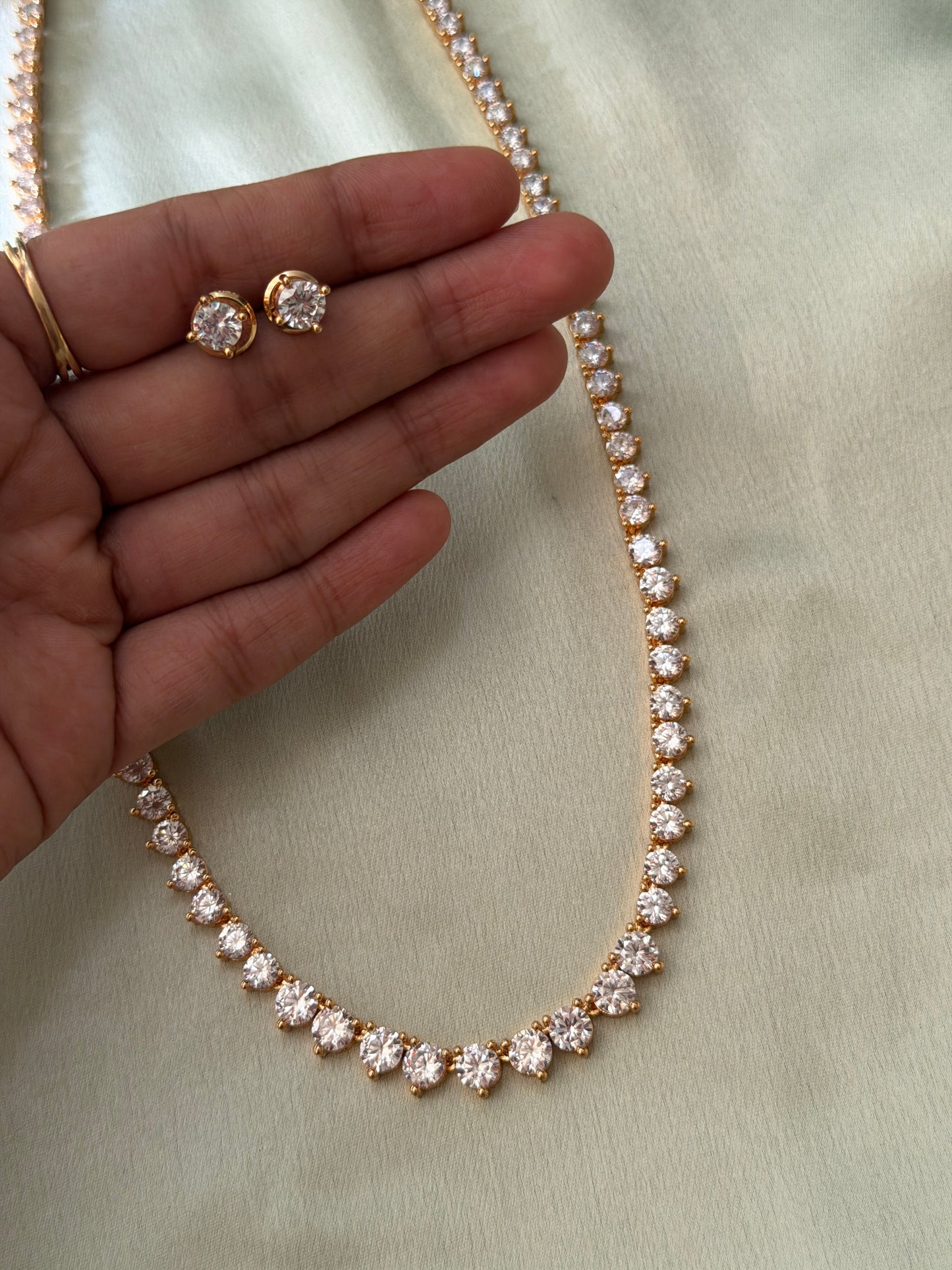Solataire Replica Haaram Set
