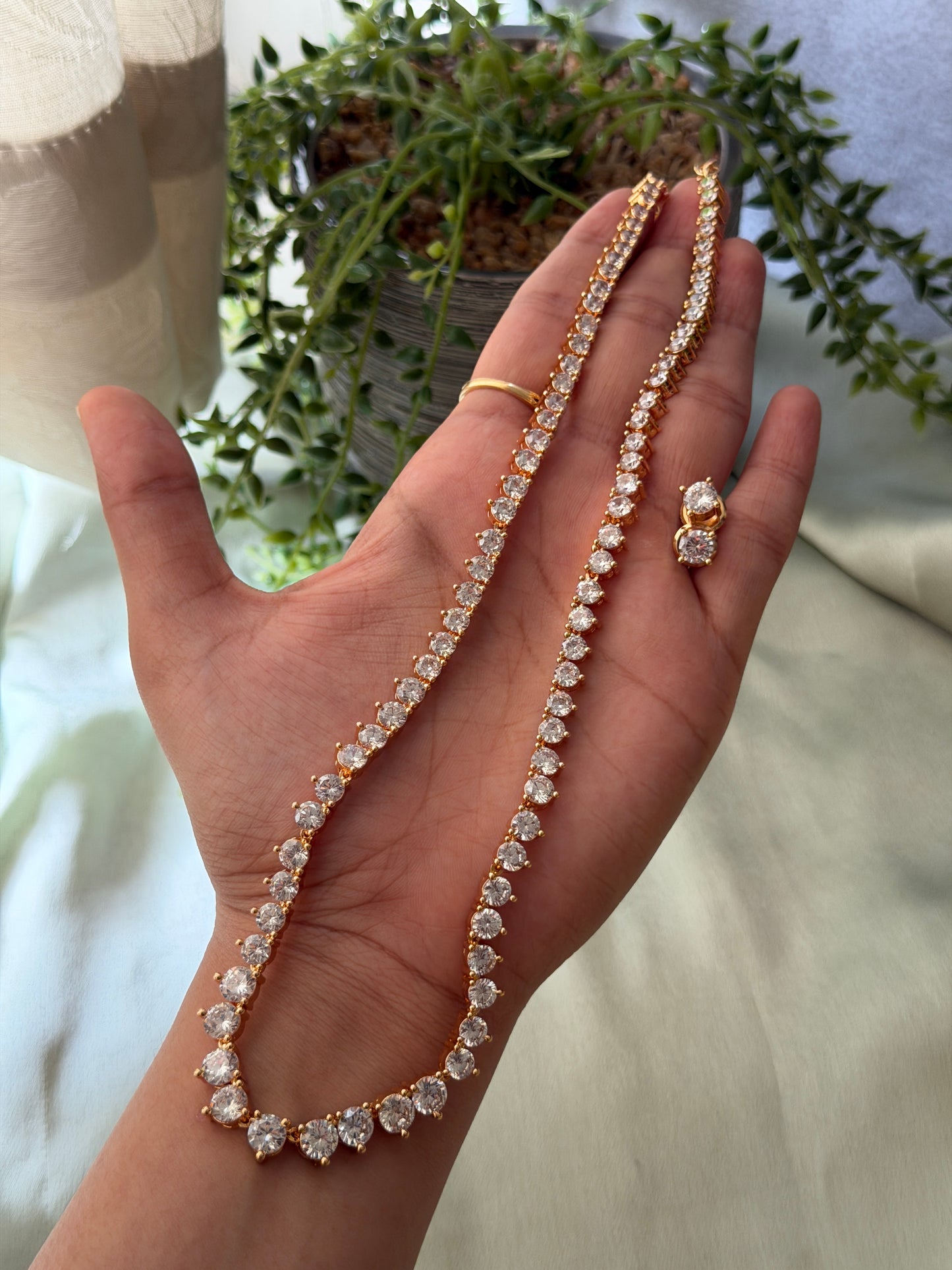 Solataire Replica Haaram Set