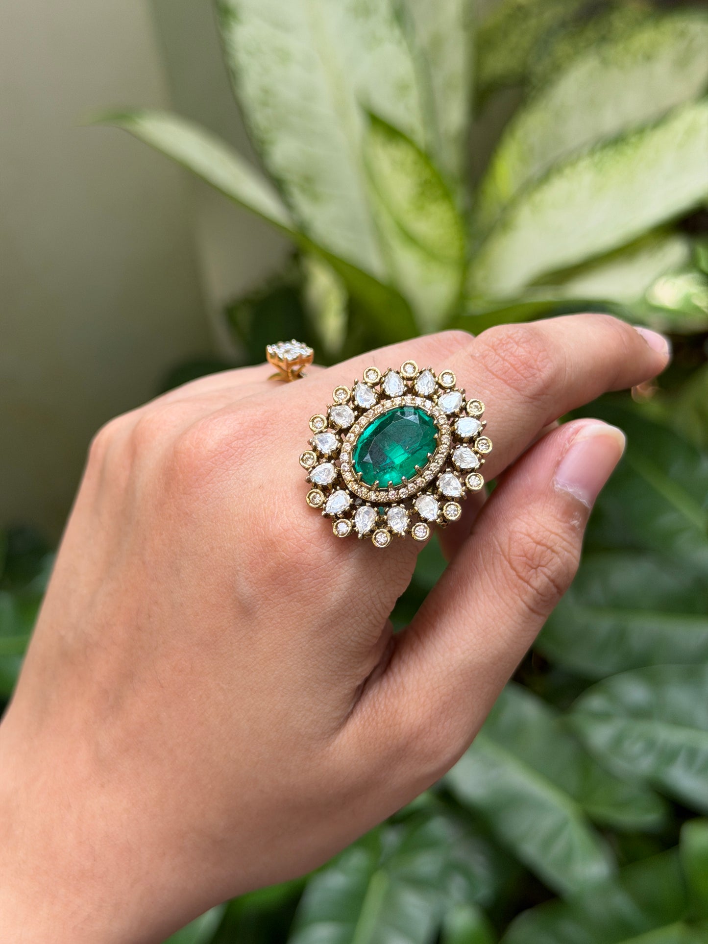 Precious Mozonite Rings