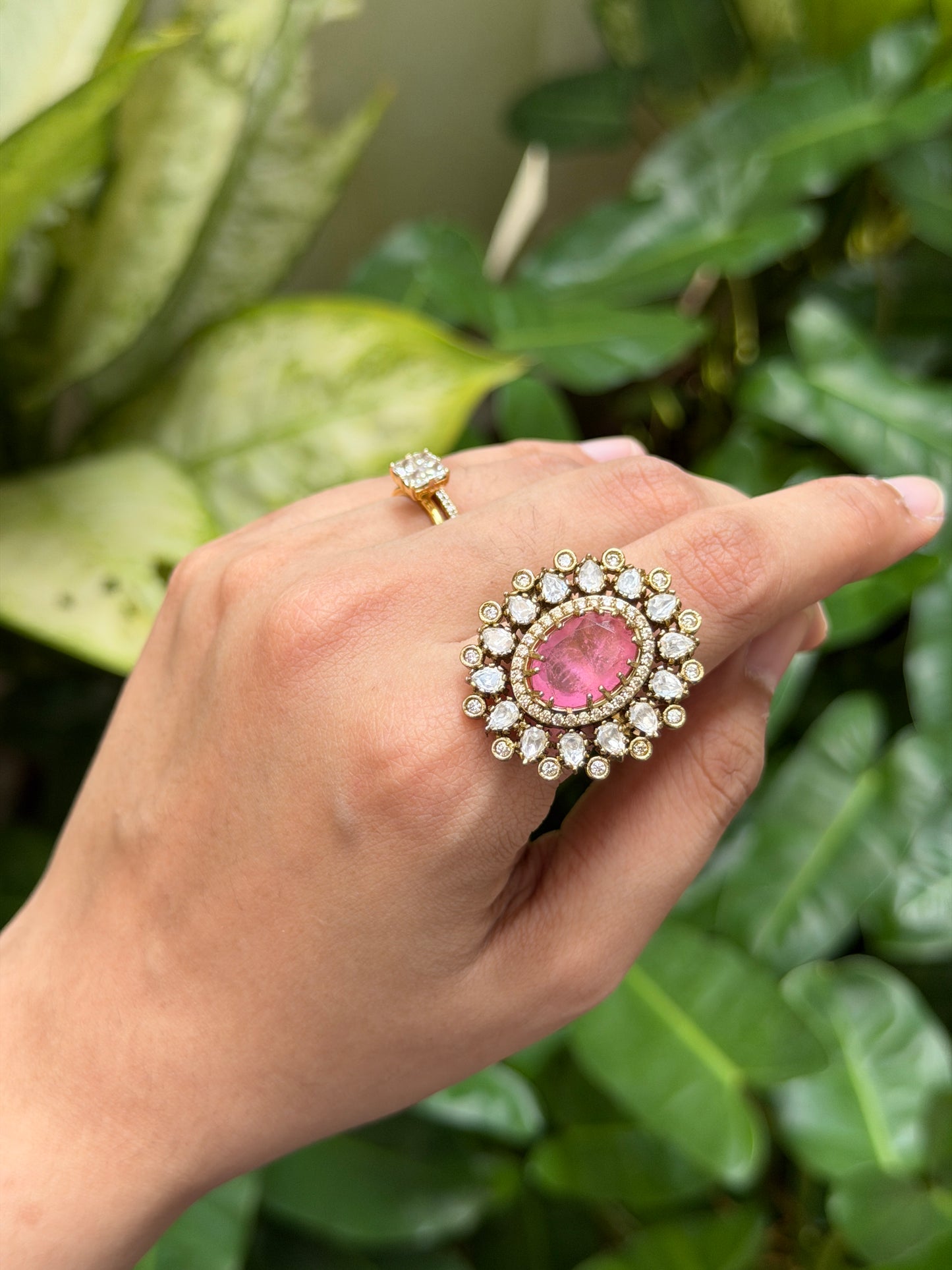 Precious Mozonite Rings