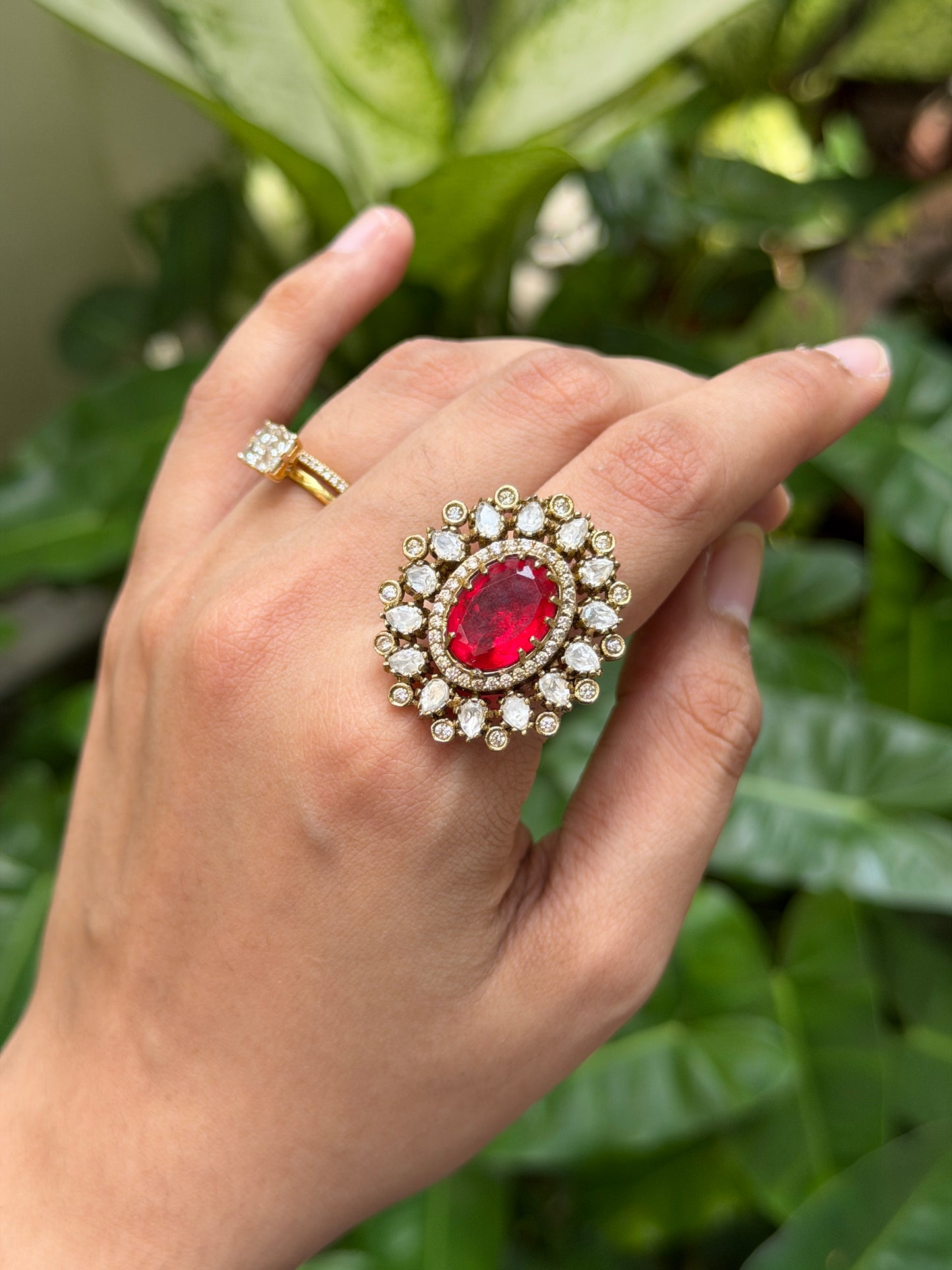Precious Mozonite Rings