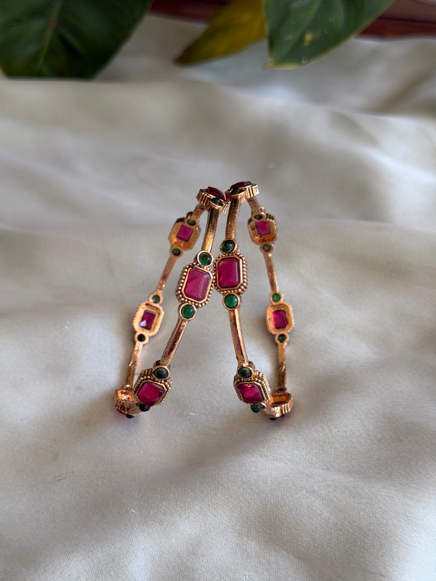 Budgeted Ruby Bangles