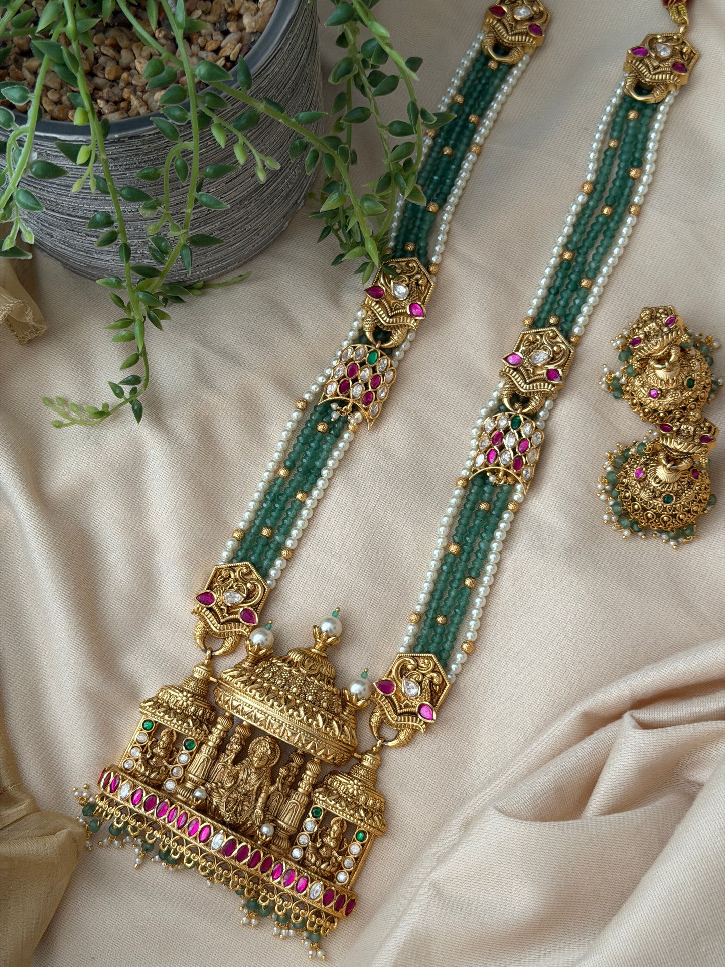 Kamakhya Pastel Bead Haaram