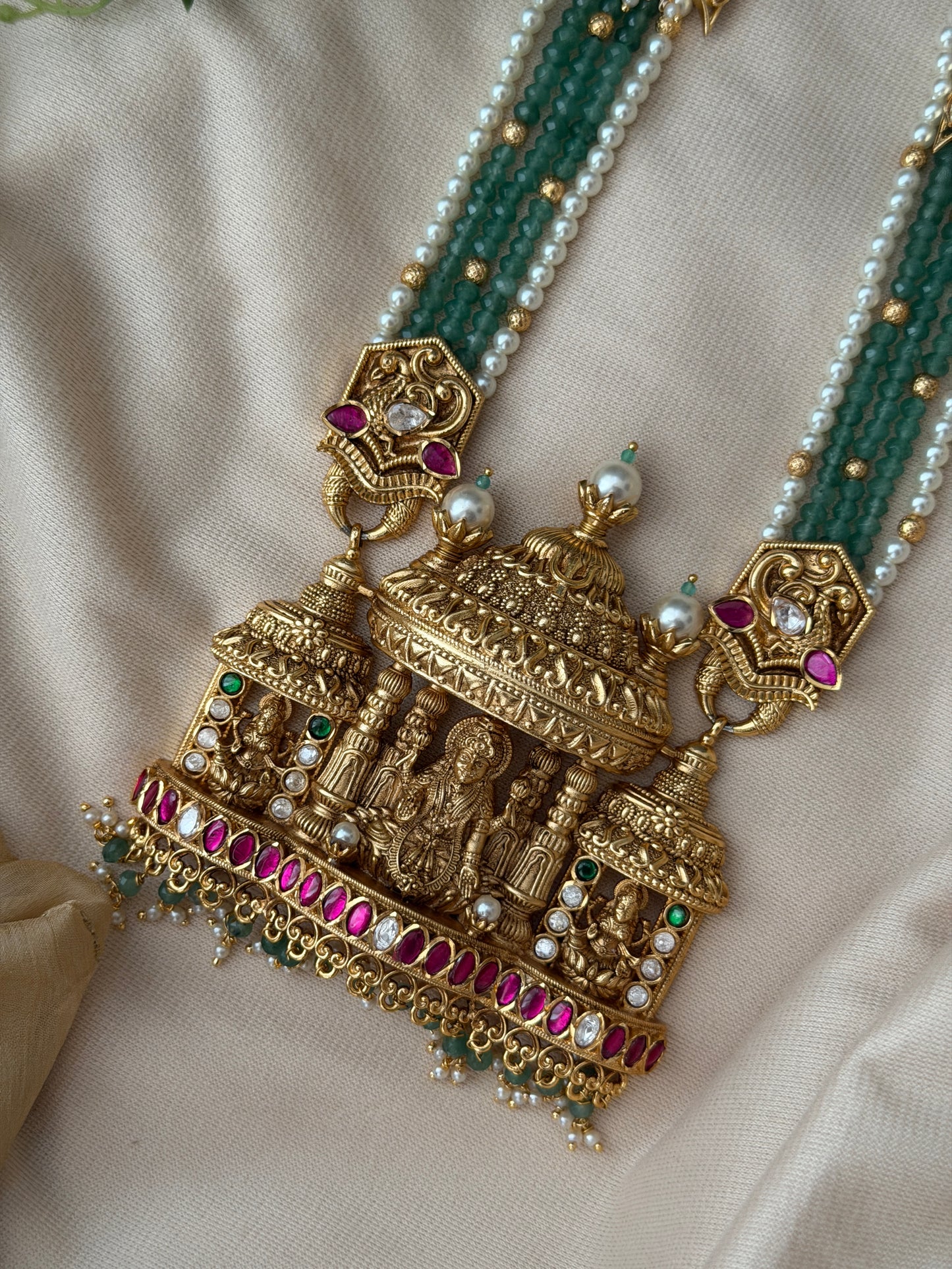 Kamakhya Pastel Bead Haaram