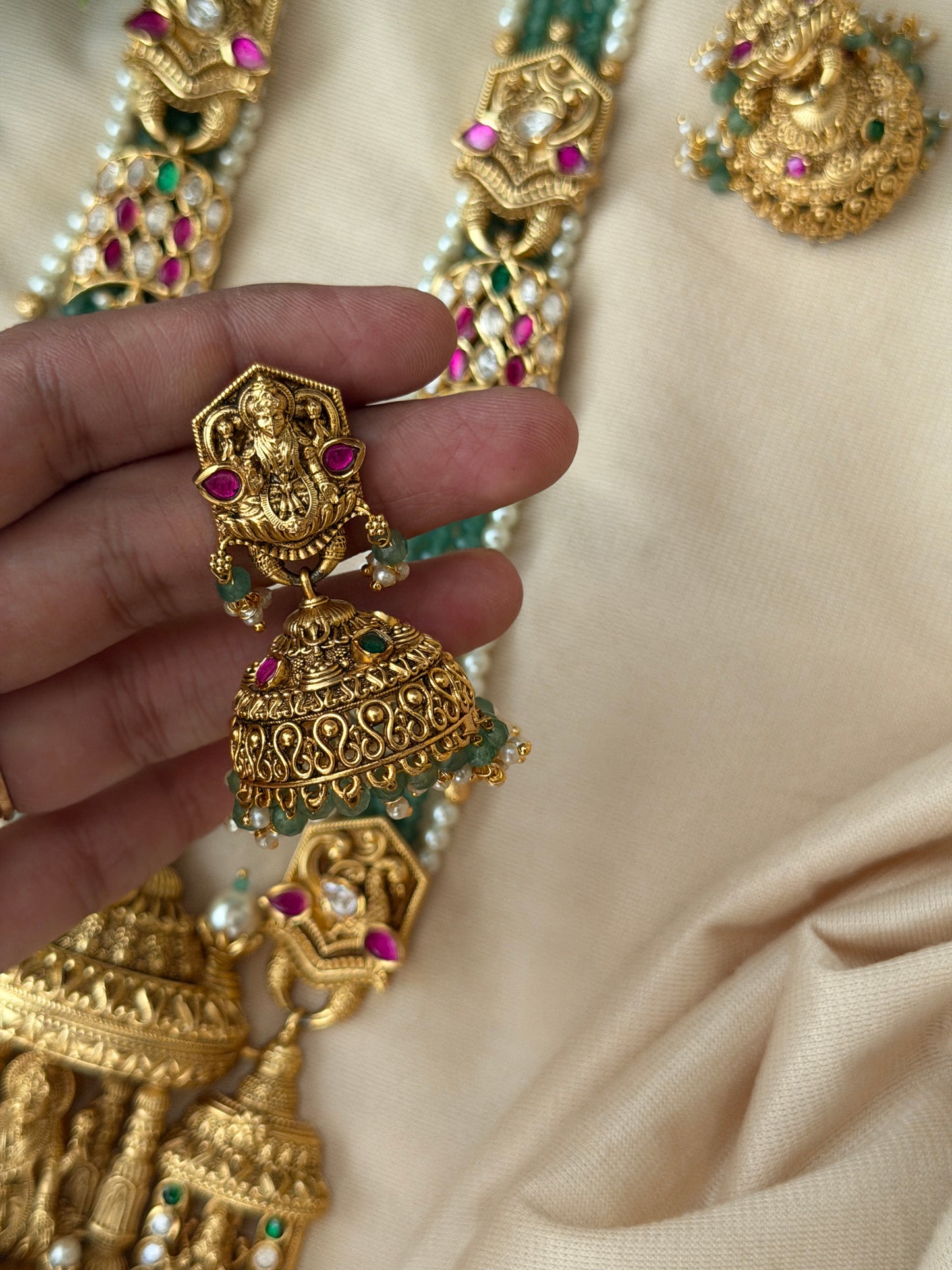 Kamakhya Pastel Bead Haaram