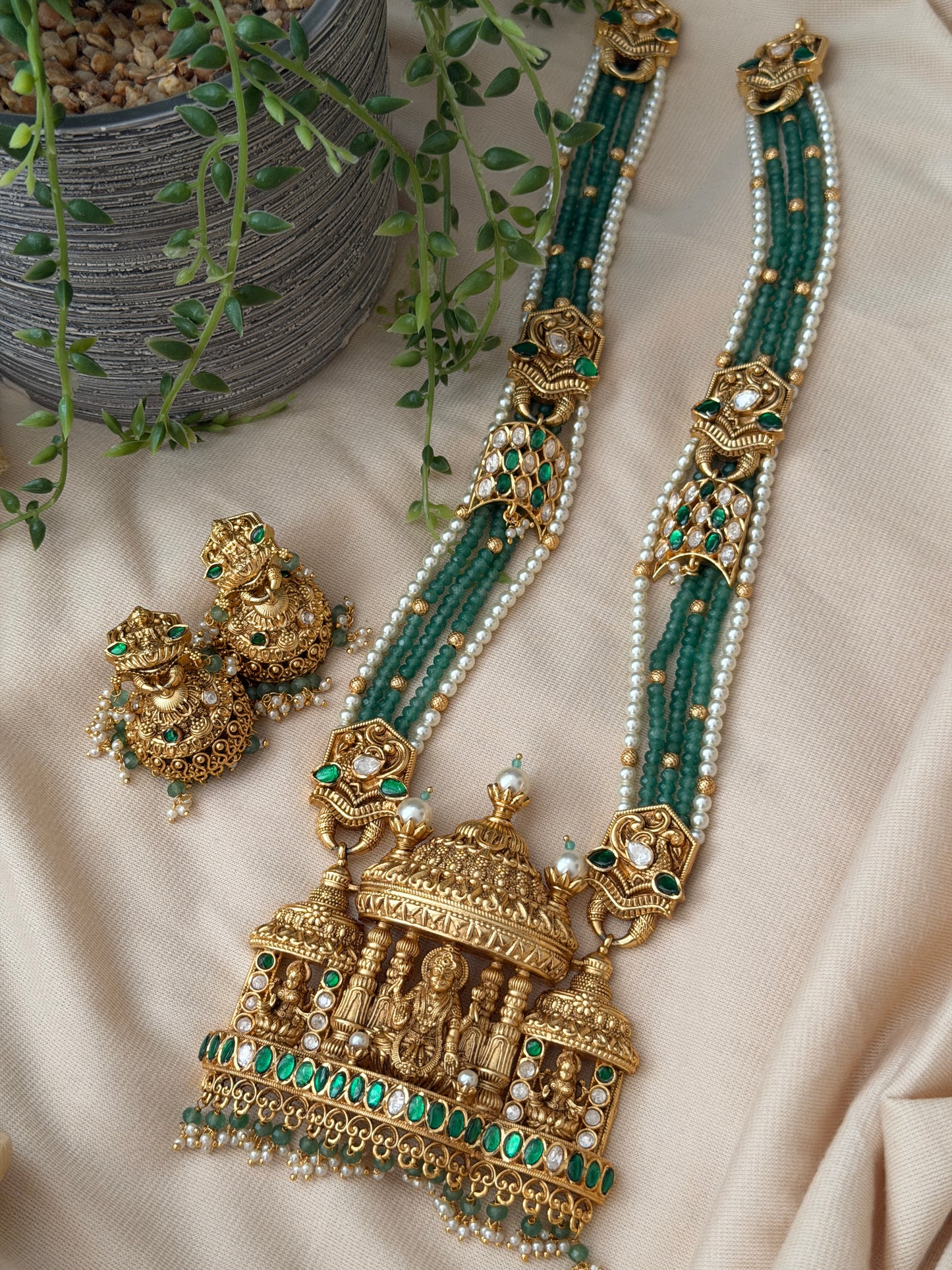 Kamakhya Pastel Bead Haaram